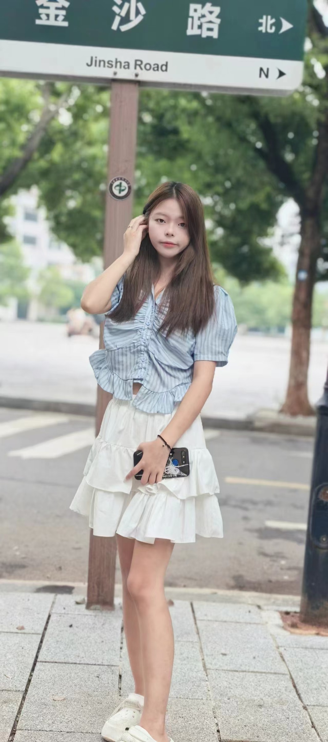 长沙女大林科大附近